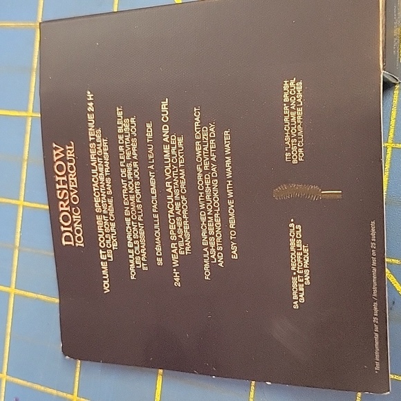 Dior Diorshow Iconic Overcurl Black Mascara NIB 4ml - Picture 2 of 4